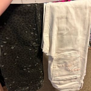 Lot sales jeans all different sizes AE , Hollister , SO, jeggings, Big Star